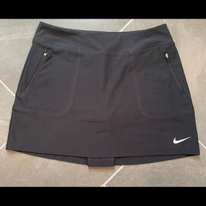 Black NikeGolf performance skort